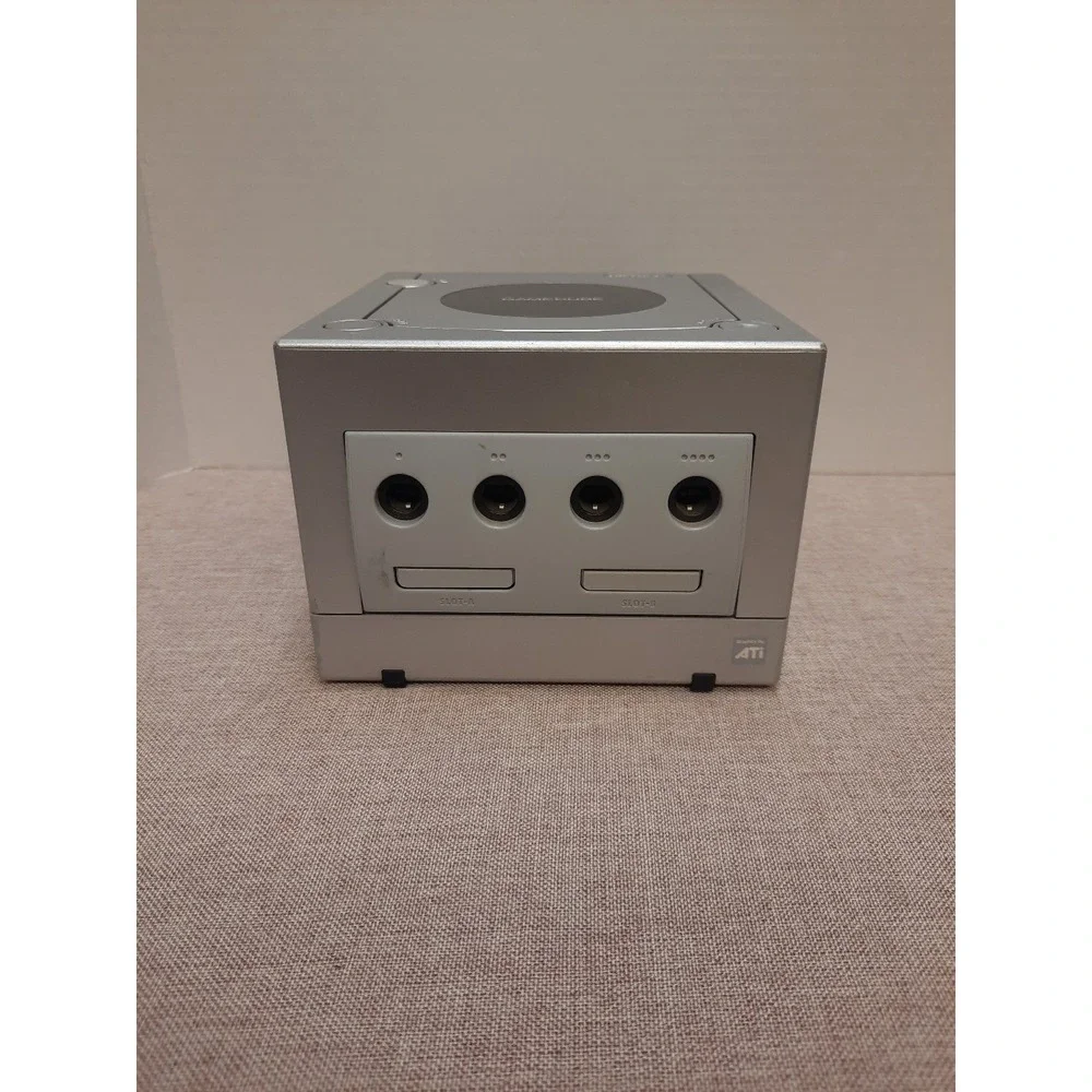Nintendo GameCube Silver DOL-101 Console Game Memory Card Only - For Parts Only